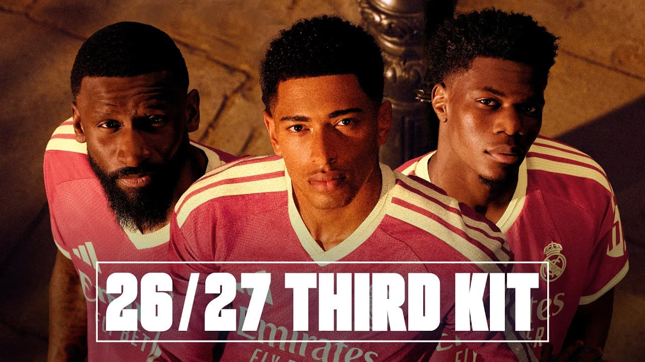 Real Madrid Unveil Pink Third Kit for 2026/27 Season — And the Internet Is Losing Its Mind